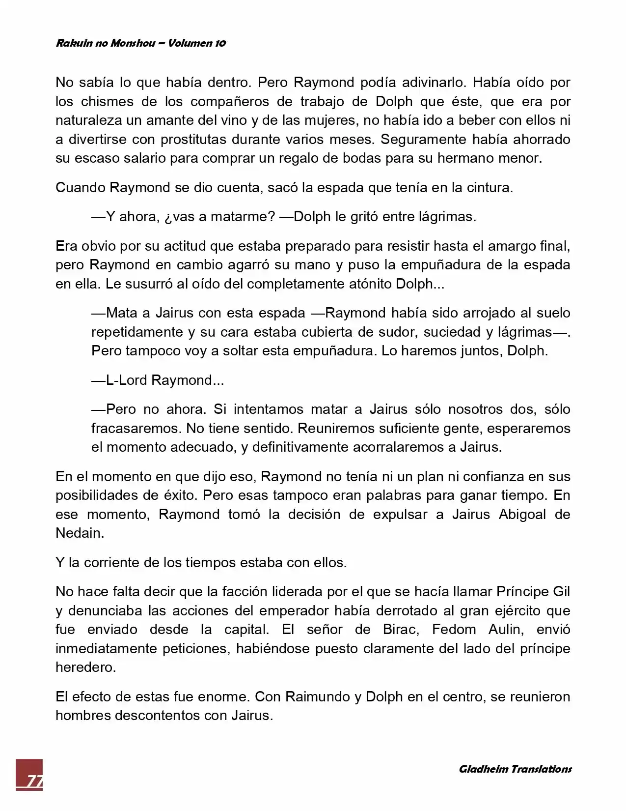 Rakuin No Monshou (Novela) - Capítulo 75 - Página 22 - LectorTMOo