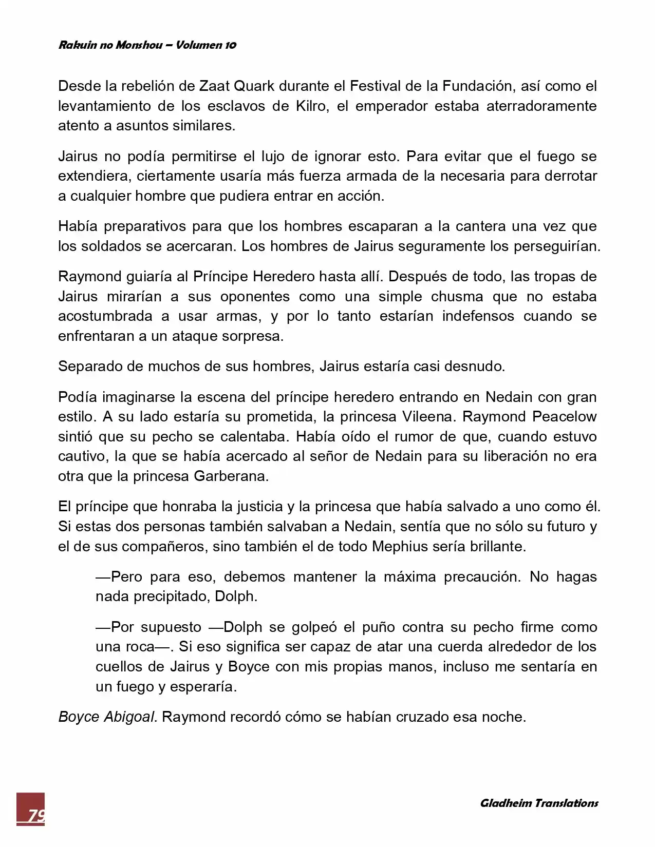Rakuin No Monshou (Novela) - Capítulo 75 - Página 24 - LectorTMOo