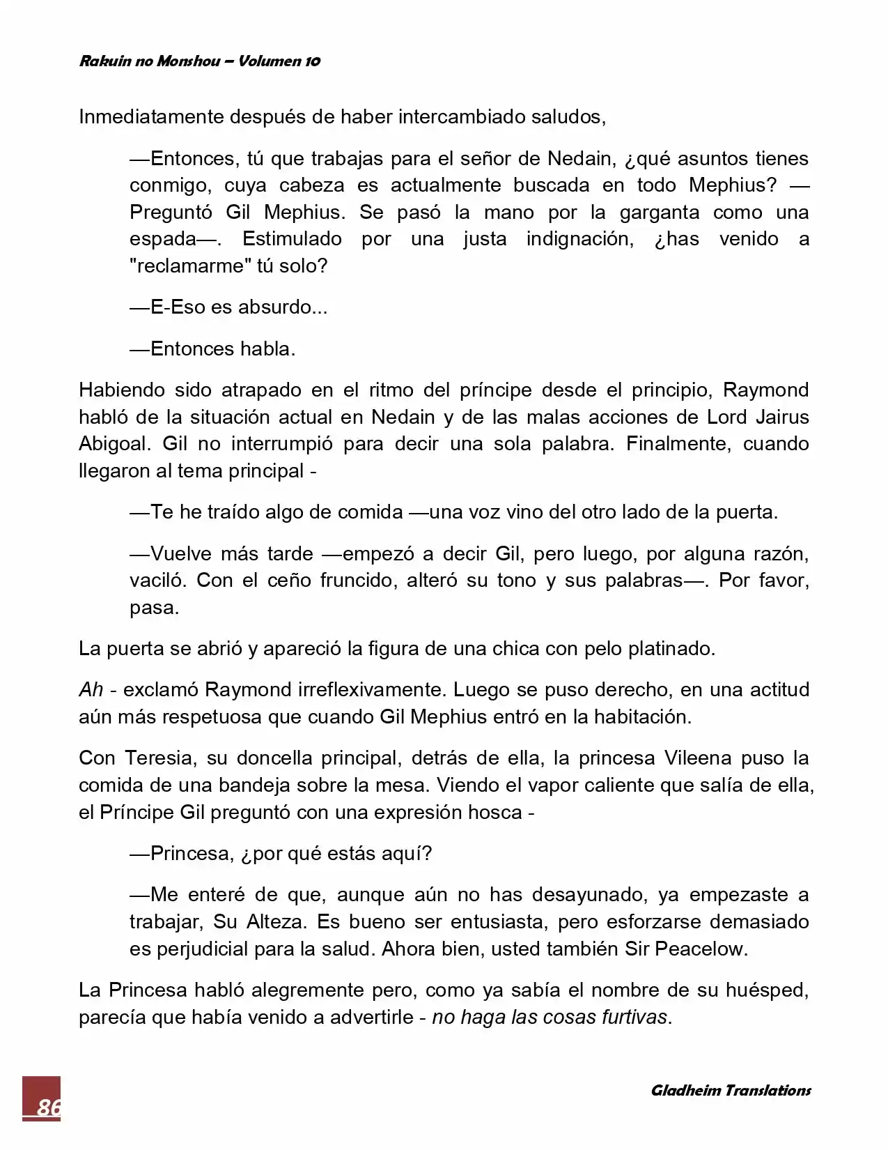 Rakuin No Monshou (Novela) - Capítulo 75 - Página 31 - LectorTMOo