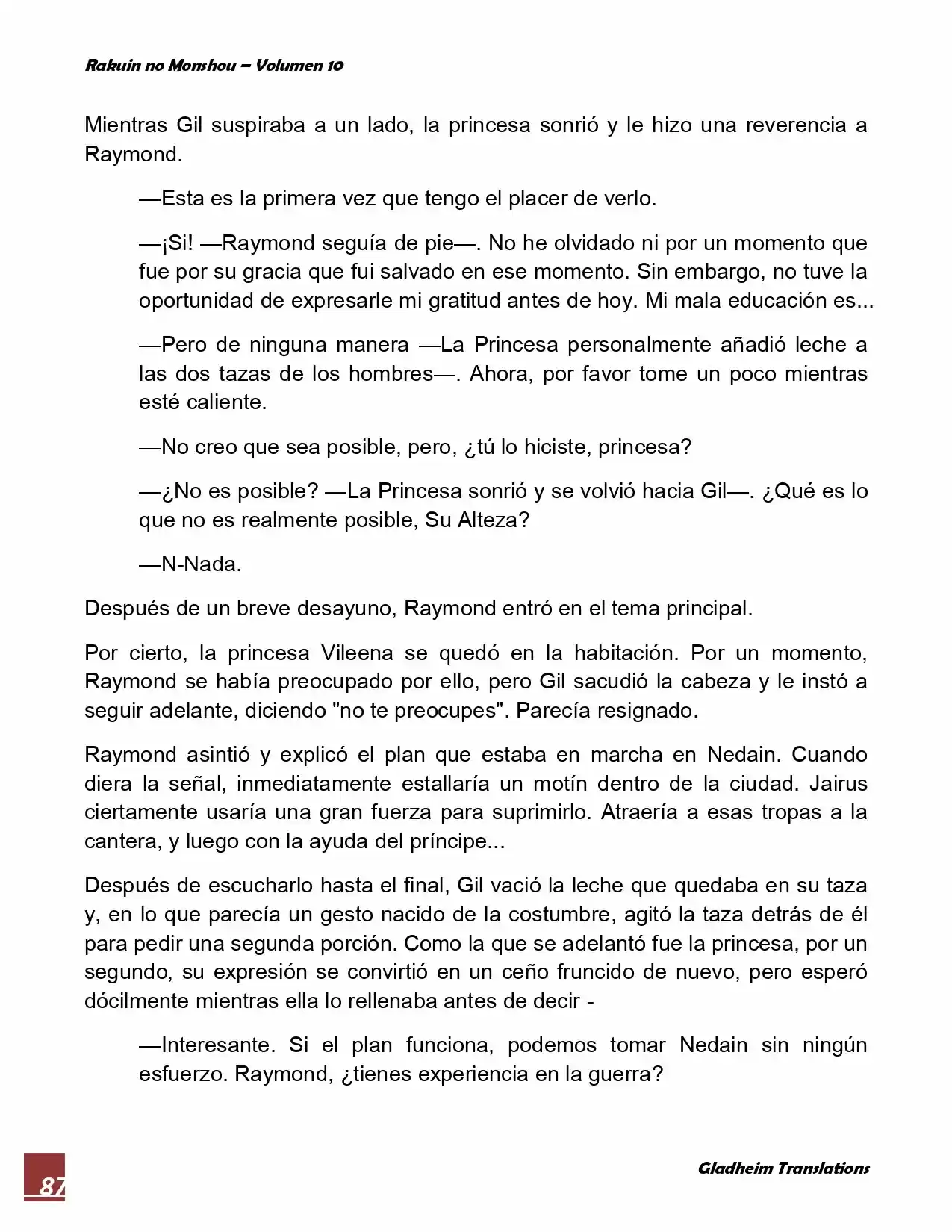Rakuin No Monshou (Novela) - Capítulo 75 - Página 32 - LectorTMOo