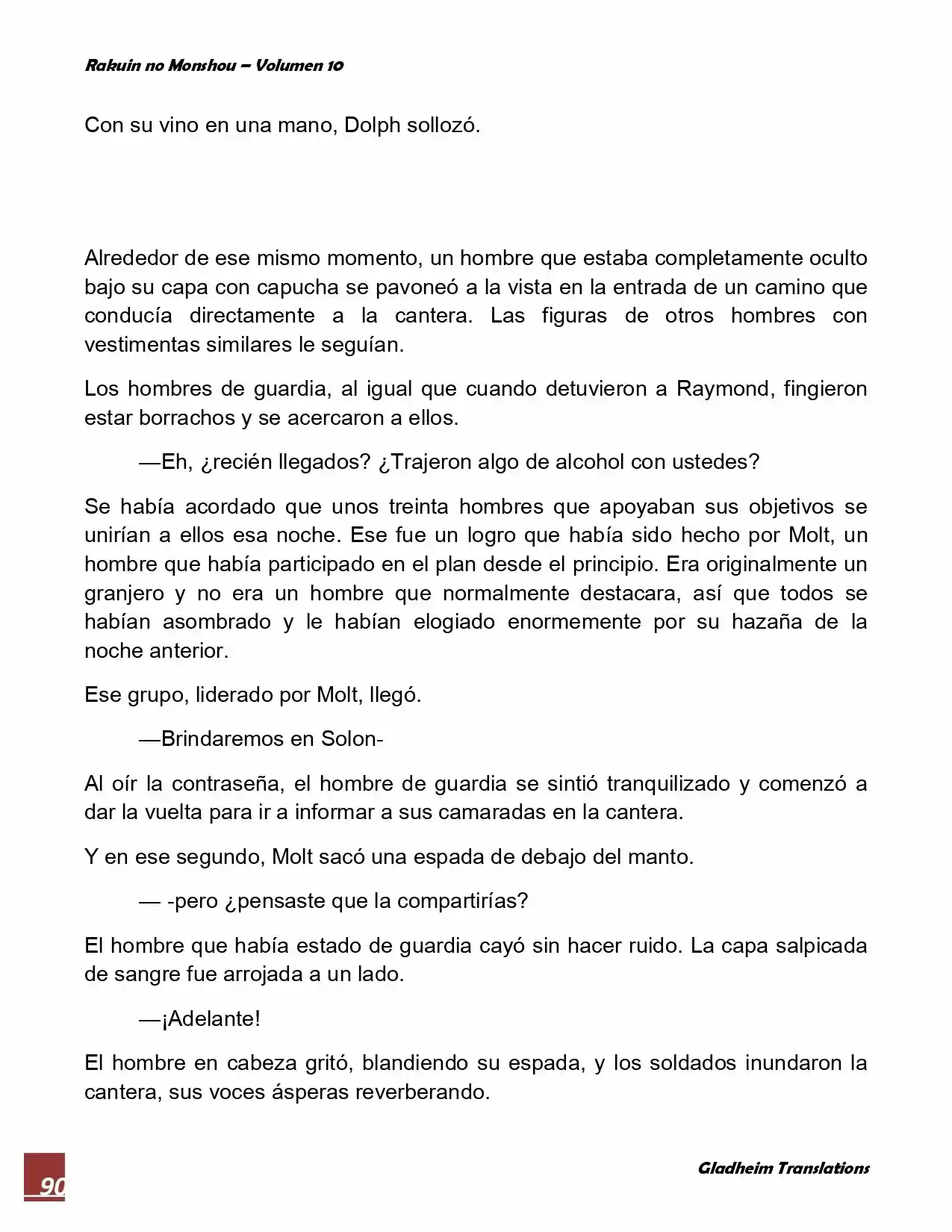 Rakuin No Monshou (Novela) - Capítulo 75 - Página 35 - LectorTMOo