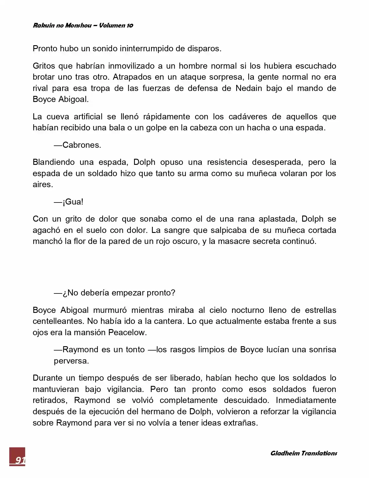 Rakuin No Monshou (Novela) - Capítulo 75 - Página 36 - LectorTMOo