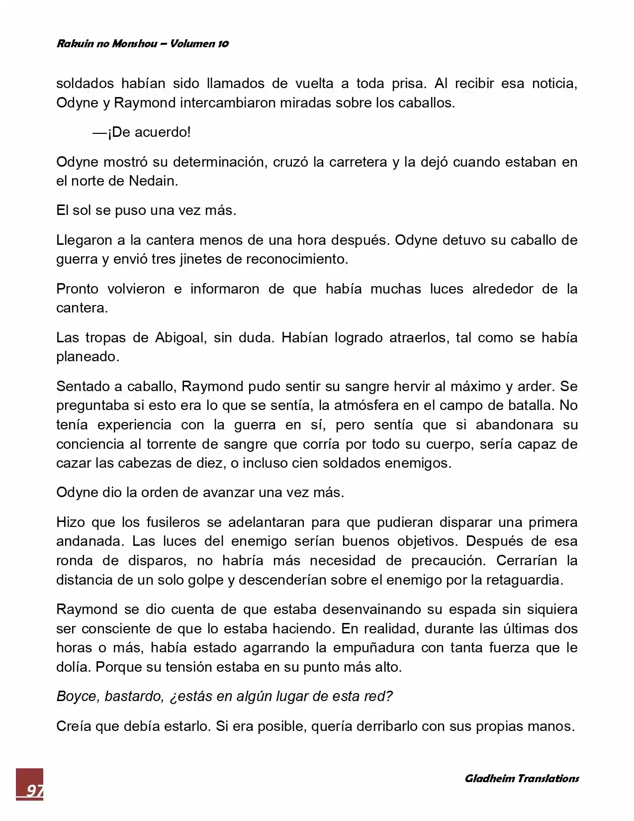 Rakuin No Monshou (Novela) - Capítulo 76 - Página 3 - LectorTMOo