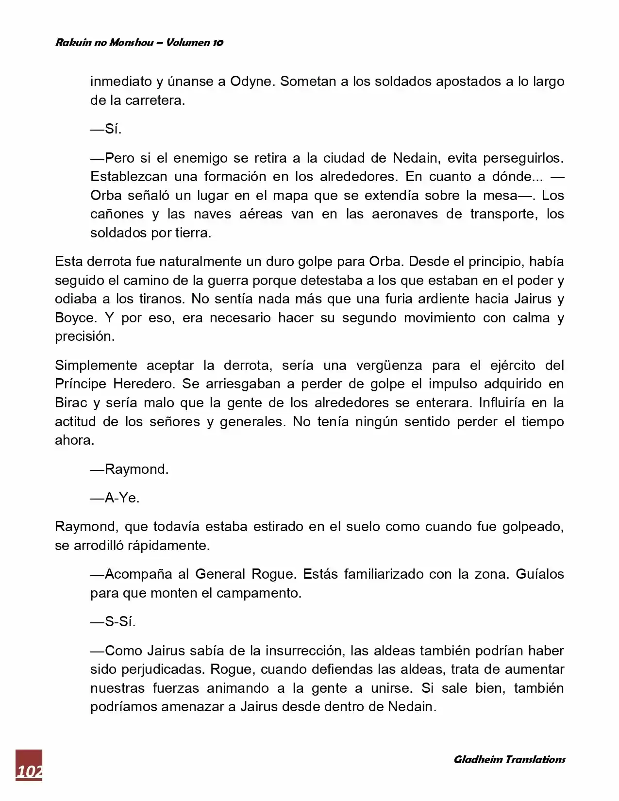 Rakuin No Monshou (Novela) - Capítulo 76 - Página 8 - LectorTMOo