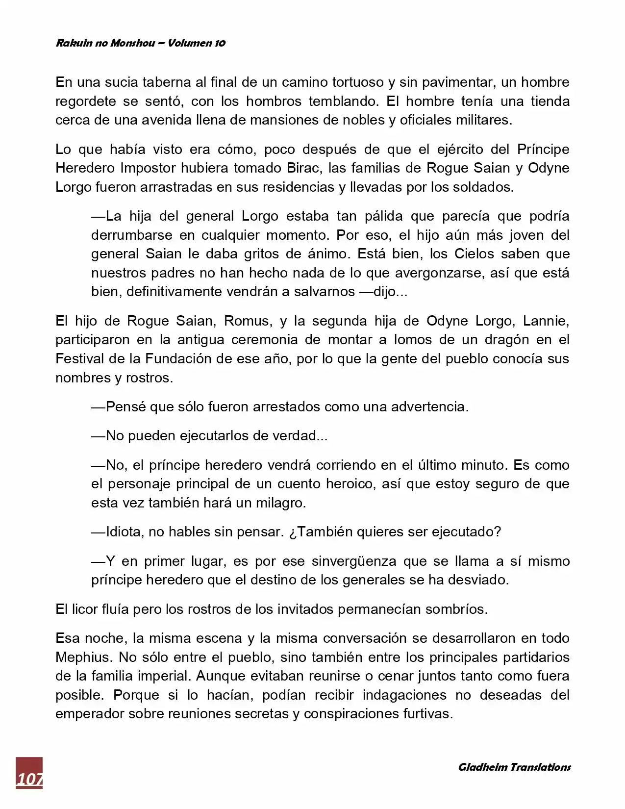 Rakuin No Monshou (Novela) - Capítulo 76 - Página 13 - LectorTMOo