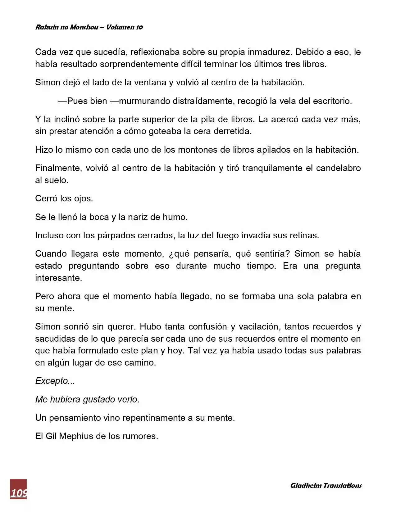 Rakuin No Monshou (Novela) - Capítulo 76 - Página 15 - LectorTMOo