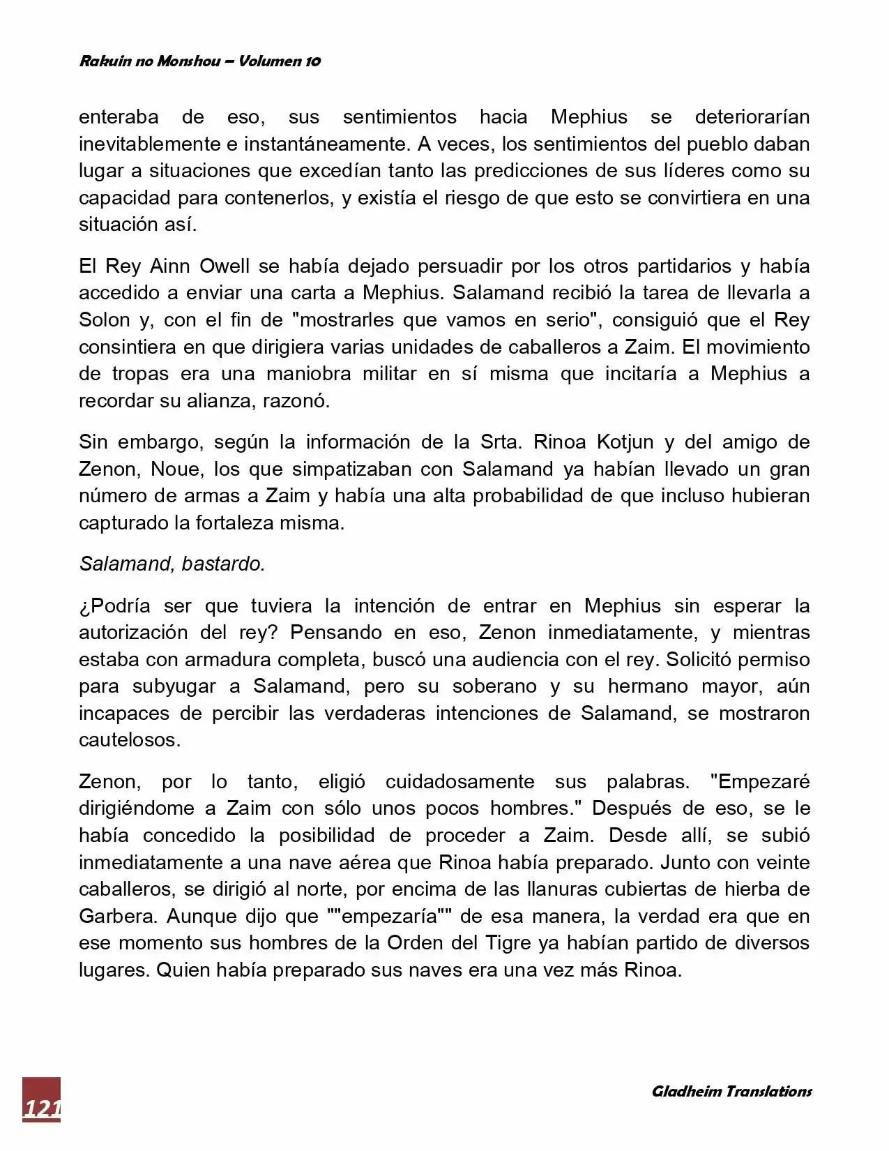 Rakuin No Monshou (Novela) - Capítulo 76 - Página 27 - LectorTMOo