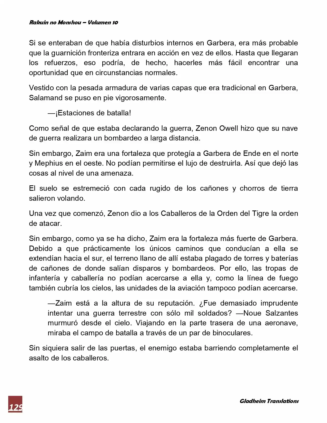 Rakuin No Monshou (Novela) - Capítulo 76 - Página 35 - LectorTMOo