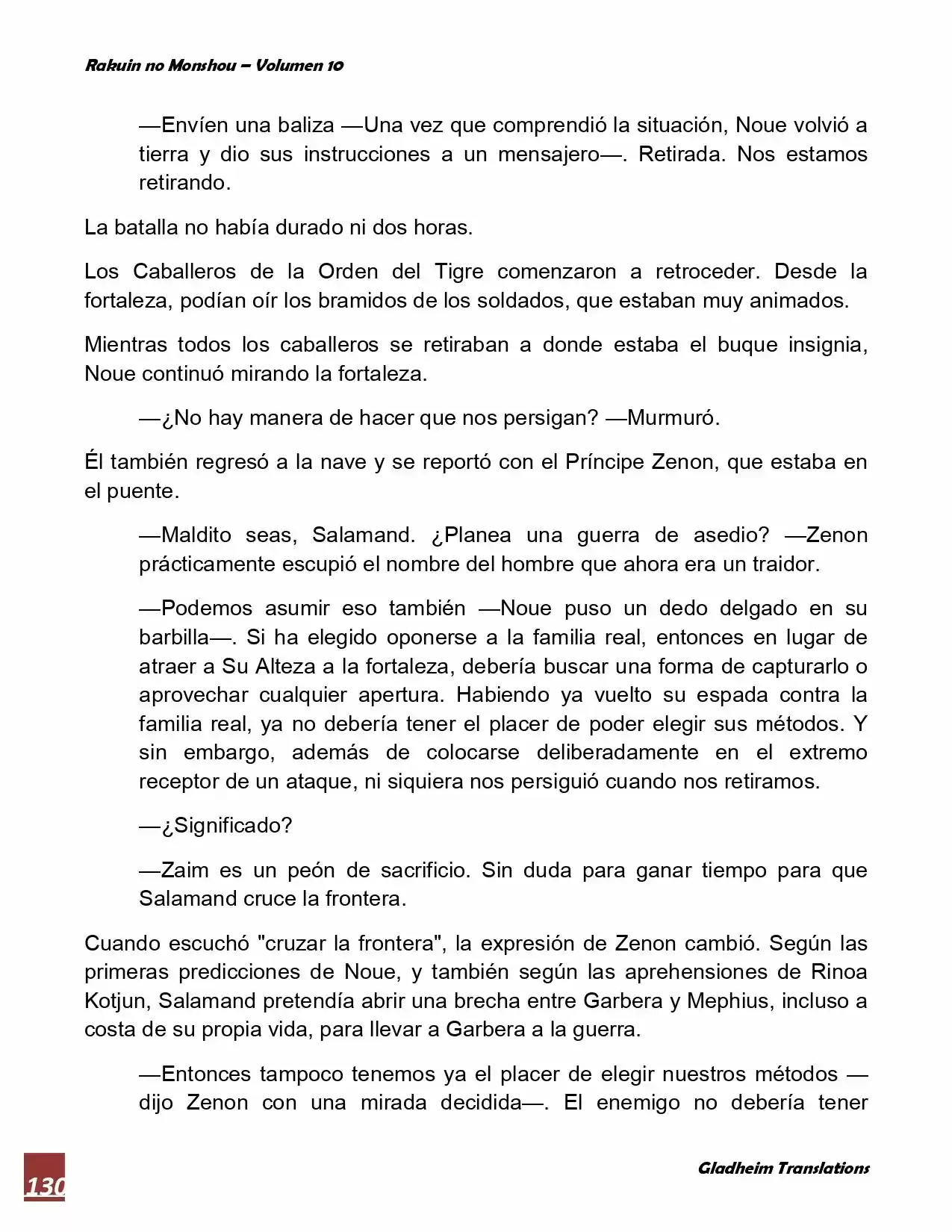 Rakuin No Monshou (Novela) - Capítulo 76 - Página 36 - LectorTMOo