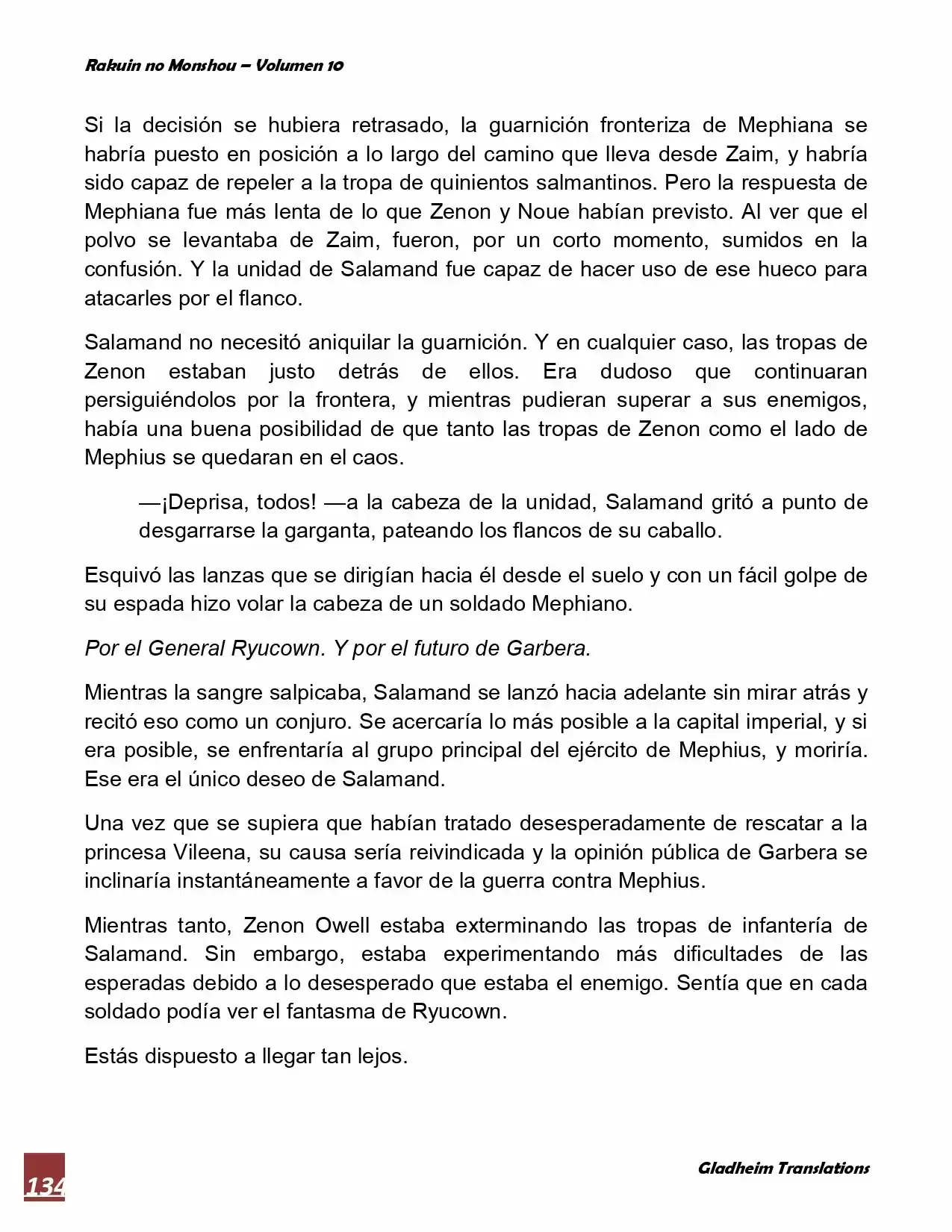Rakuin No Monshou (Novela) - Capítulo 76 - Página 40 - LectorTMOo