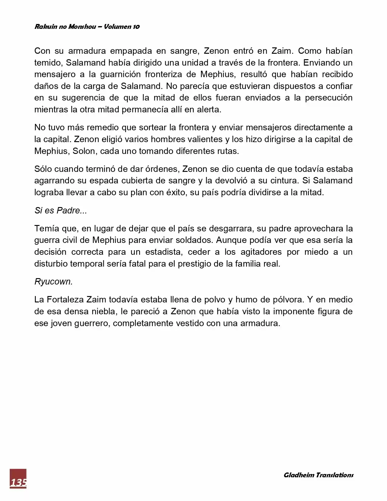 Rakuin No Monshou (Novela) - Capítulo 76 - Página 41 - LectorTMOo