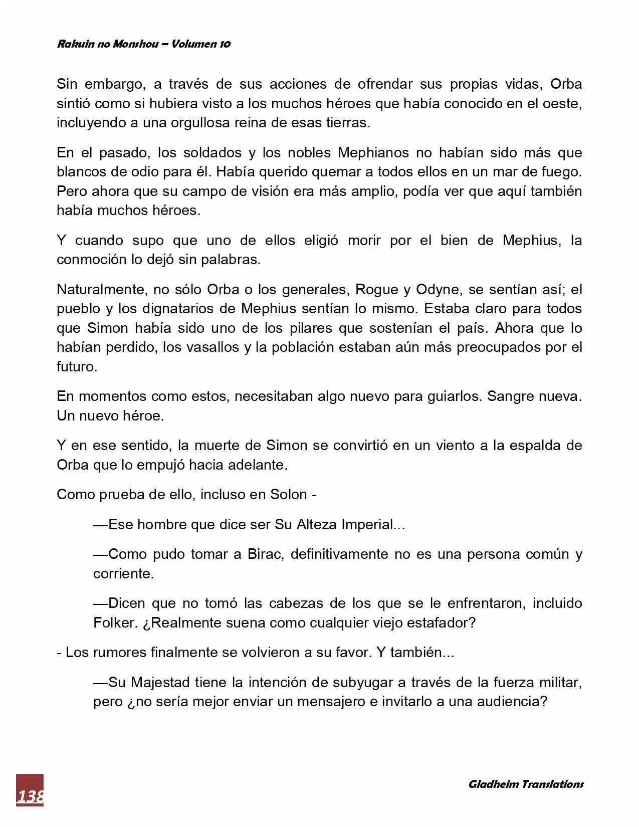 Rakuin No Monshou (Novela) - Capítulo 77 - Página 3 - LectorTMOo