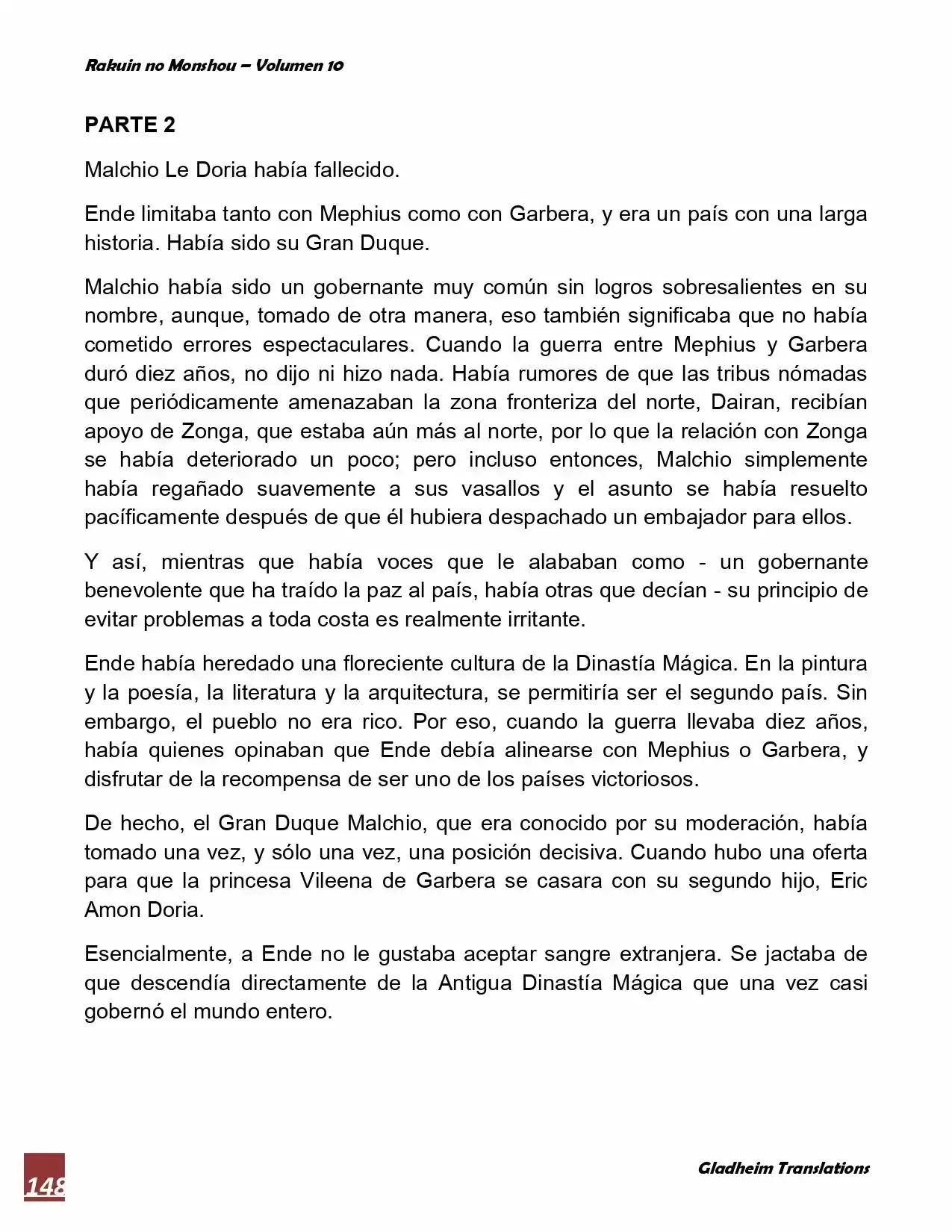 Rakuin No Monshou (Novela) - Capítulo 77 - Página 13 - LectorTMOo