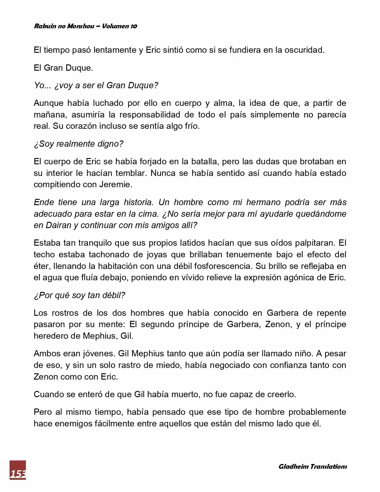 Rakuin No Monshou (Novela) - Capítulo 77 - Página 18 - LectorTMOo