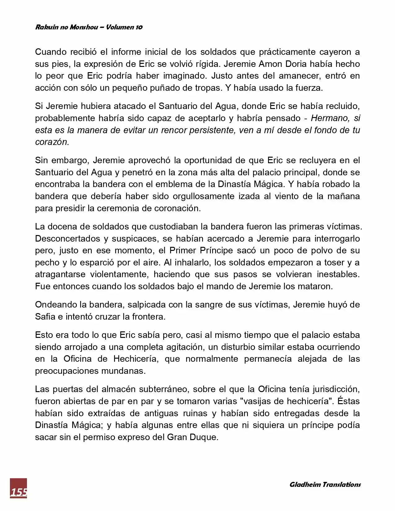 Rakuin No Monshou (Novela) - Capítulo 77 - Página 20 - LectorTMOo