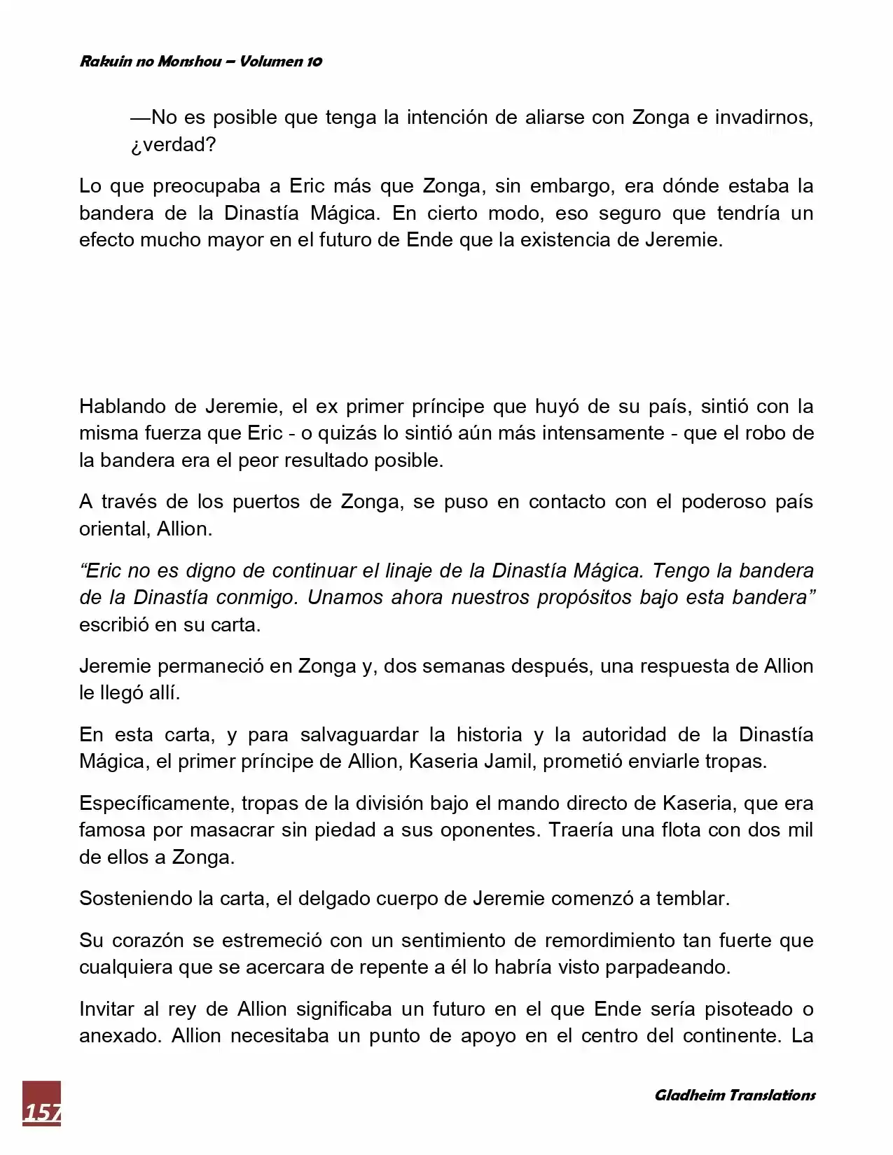 Rakuin No Monshou (Novela) - Capítulo 77 - Página 22 - LectorTMOo