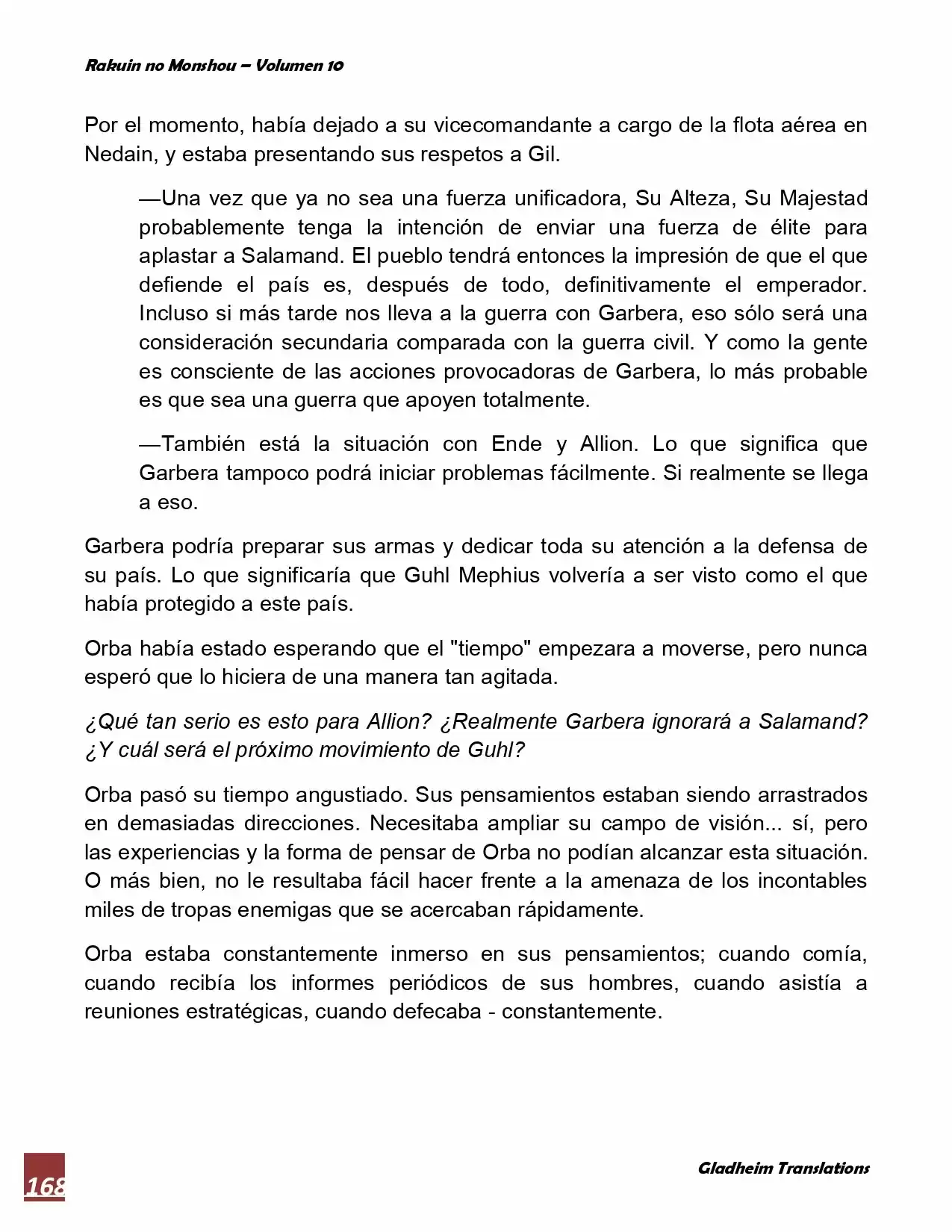 Rakuin No Monshou (Novela) - Capítulo 77 - Página 33 - LectorTMOo