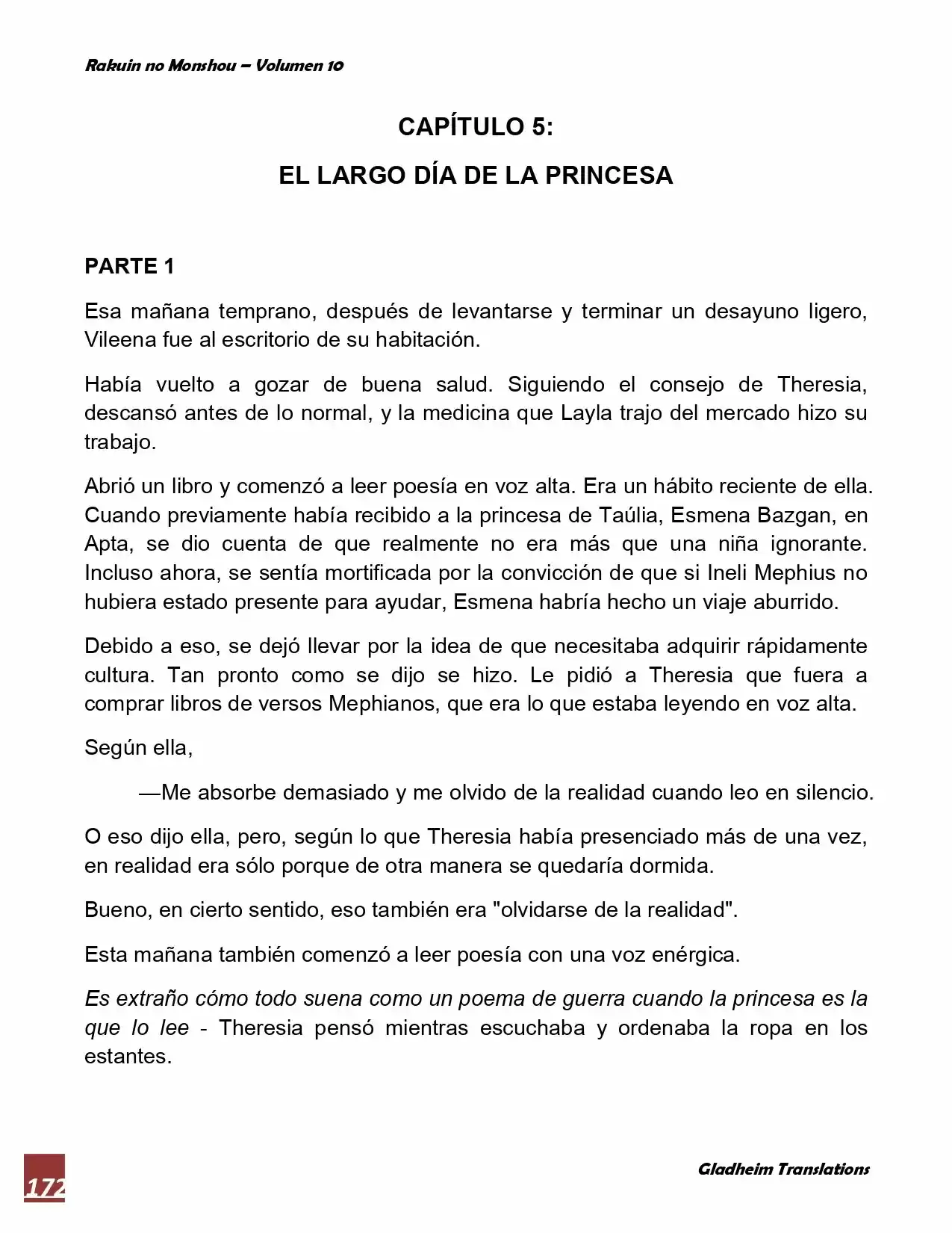 Rakuin No Monshou (Novela) - Capítulo 78 - Página 1 - LectorTMOo