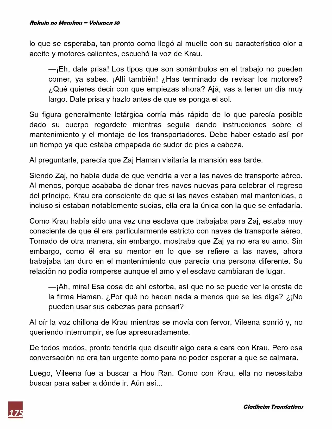 Rakuin No Monshou (Novela) - Capítulo 78 - Página 4 - LectorTMOo