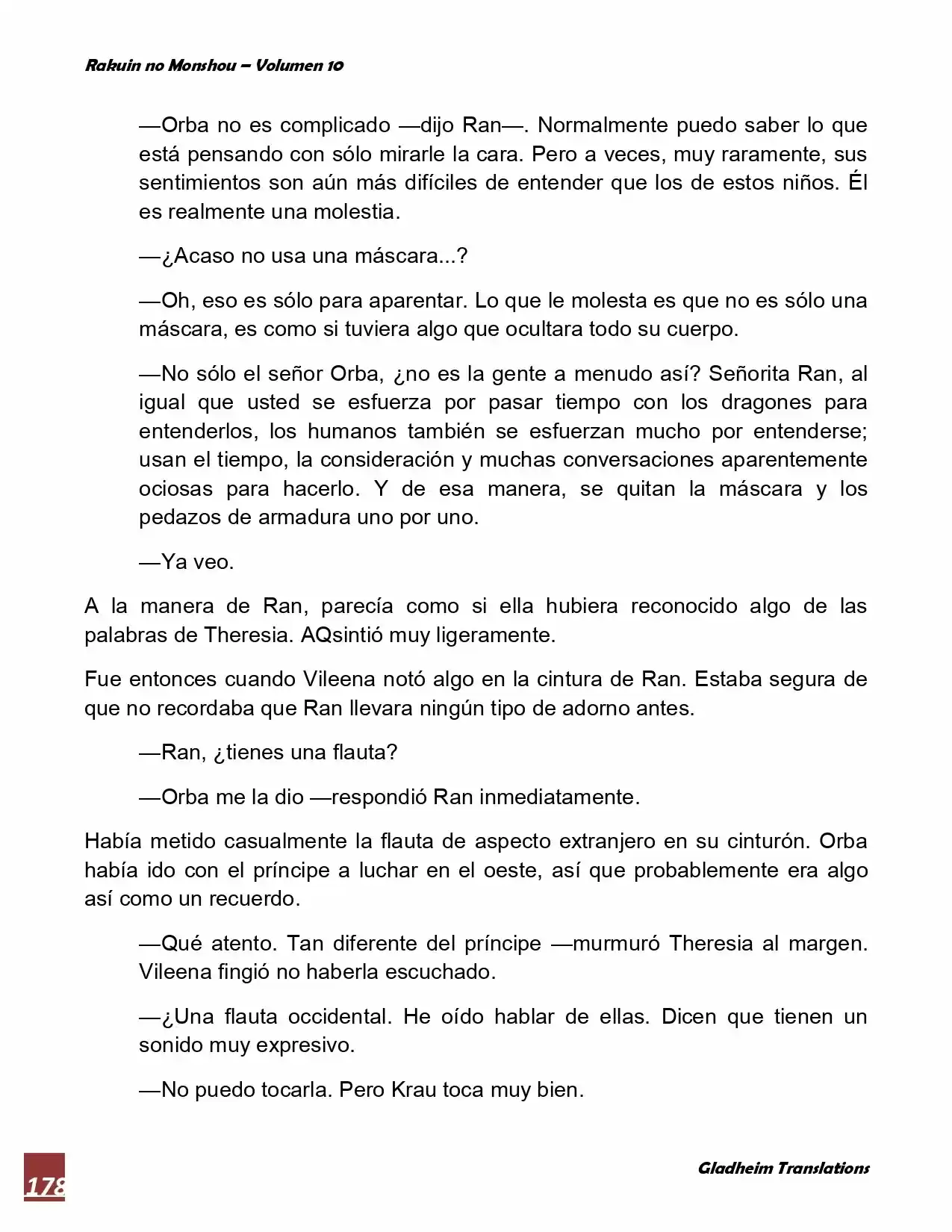 Rakuin No Monshou (Novela) - Capítulo 78 - Página 7 - LectorTMOo
