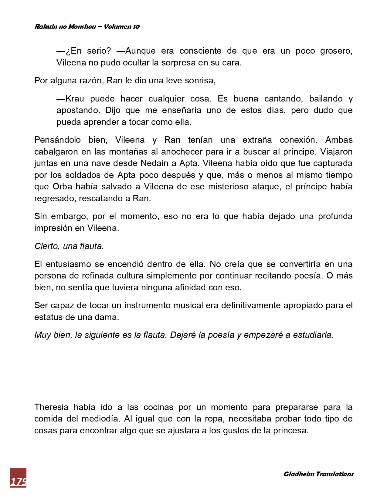 Rakuin No Monshou (Novela) - Capítulo 78 - Página 8 - LectorTMOo