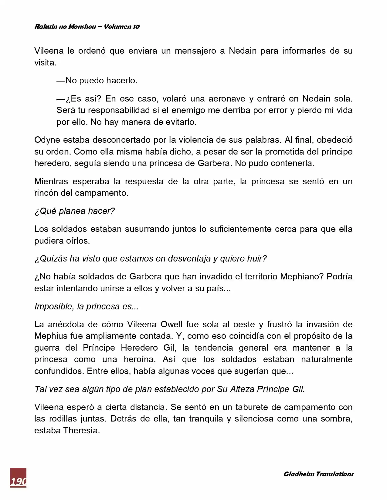 Rakuin No Monshou (Novela) - Capítulo 78 - Página 19 - LectorTMOo