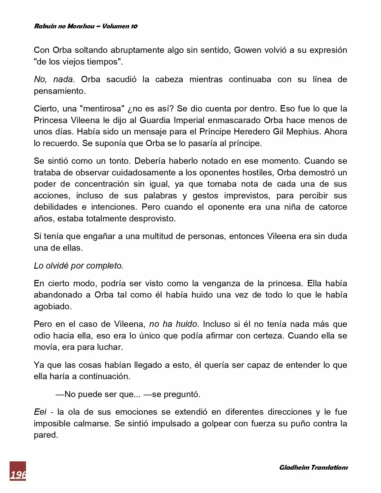 Rakuin No Monshou (Novela) - Capítulo 78 - Página 25 - LectorTMOo