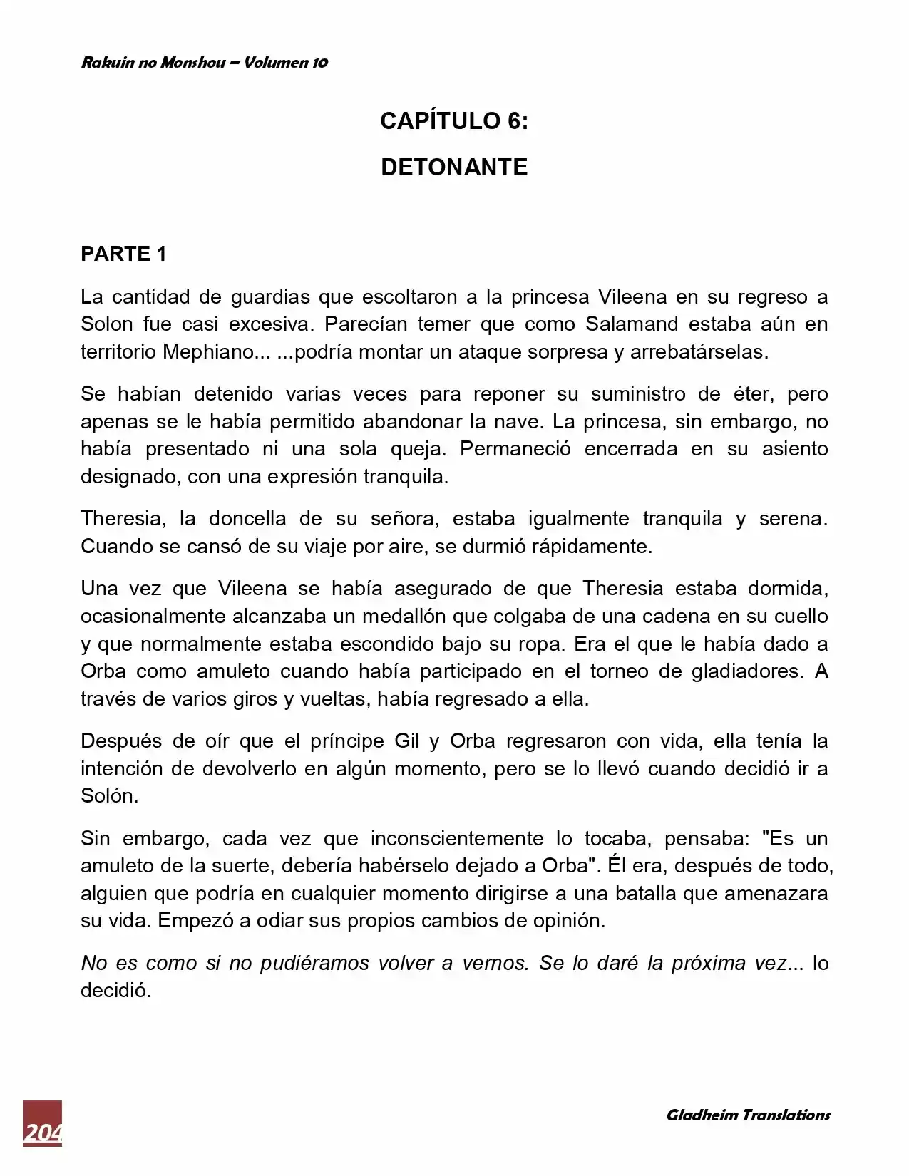 Rakuin No Monshou (Novela) - Capítulo 79 - Página 1 - LectorTMOo
