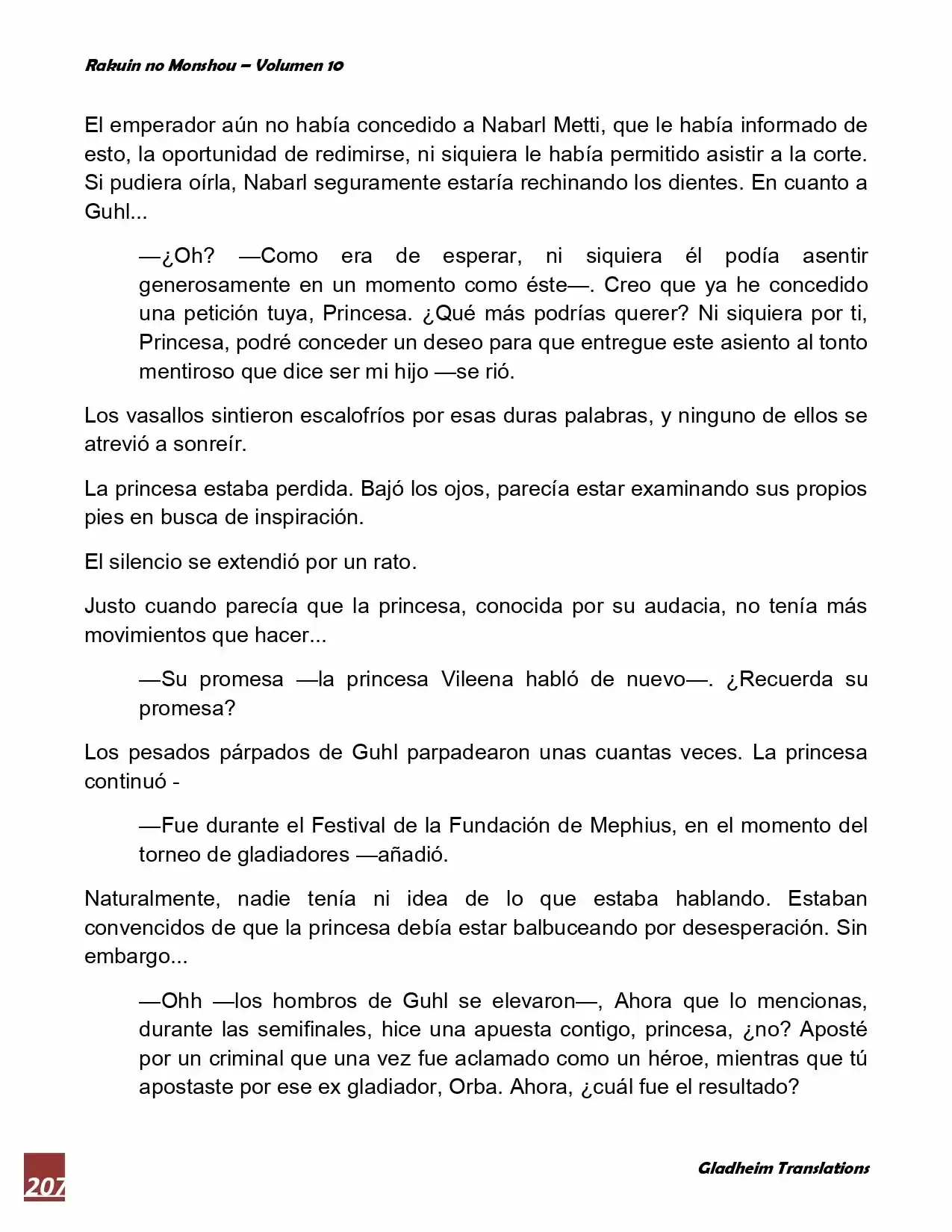 Rakuin No Monshou (Novela) - Capítulo 79 - Página 4 - LectorTMOo