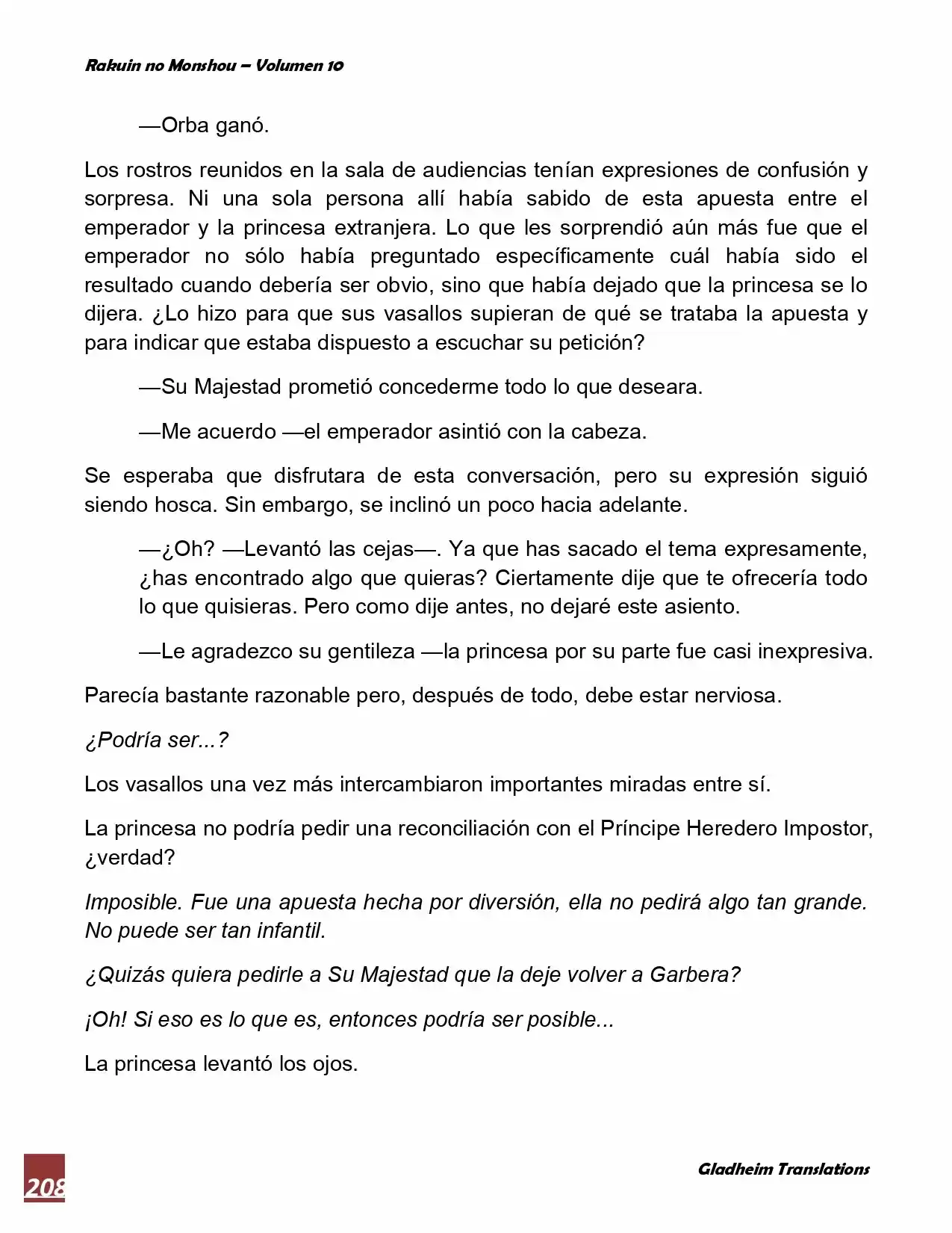 Rakuin No Monshou (Novela) - Capítulo 79 - Página 5 - LectorTMOo