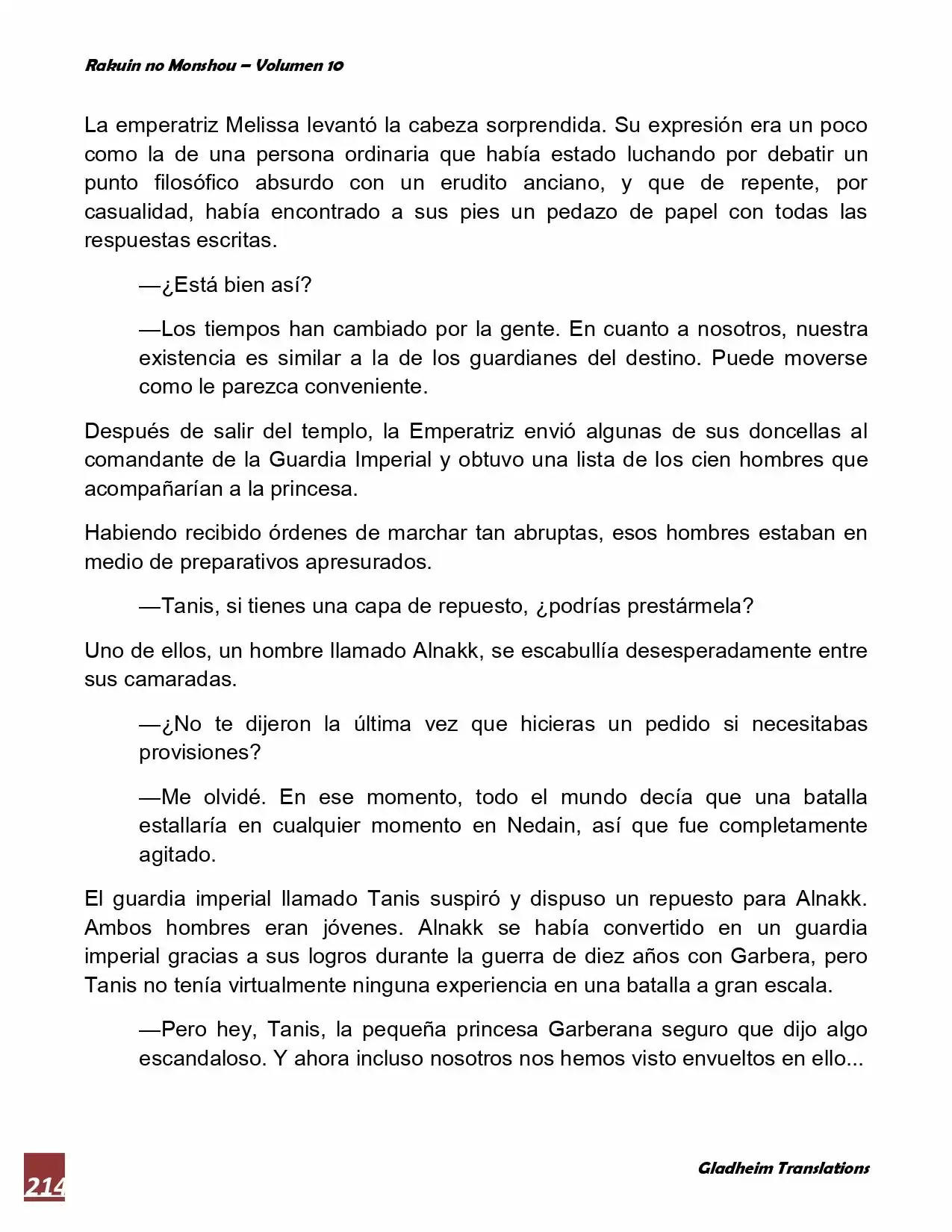Rakuin No Monshou (Novela) - Capítulo 79 - Página 11 - LectorTMOo