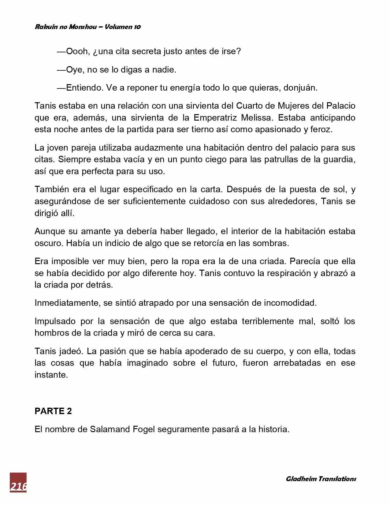 Rakuin No Monshou (Novela) - Capítulo 79 - Página 13 - LectorTMOo