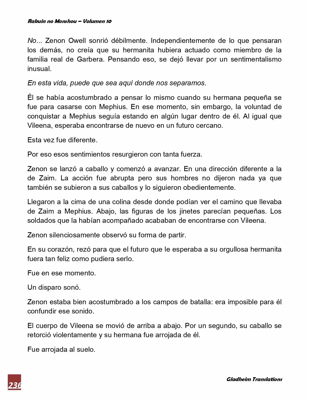Rakuin No Monshou (Novela) - Capítulo 79 - Página 33 - LectorTMOo