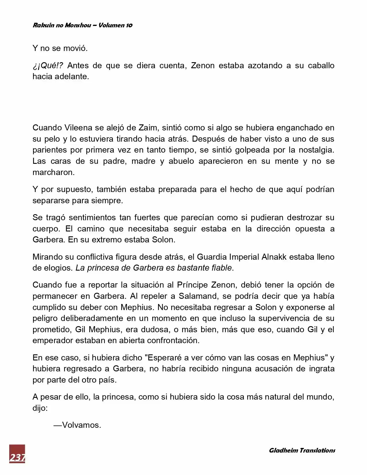 Rakuin No Monshou (Novela) - Capítulo 79 - Página 34 - LectorTMOo