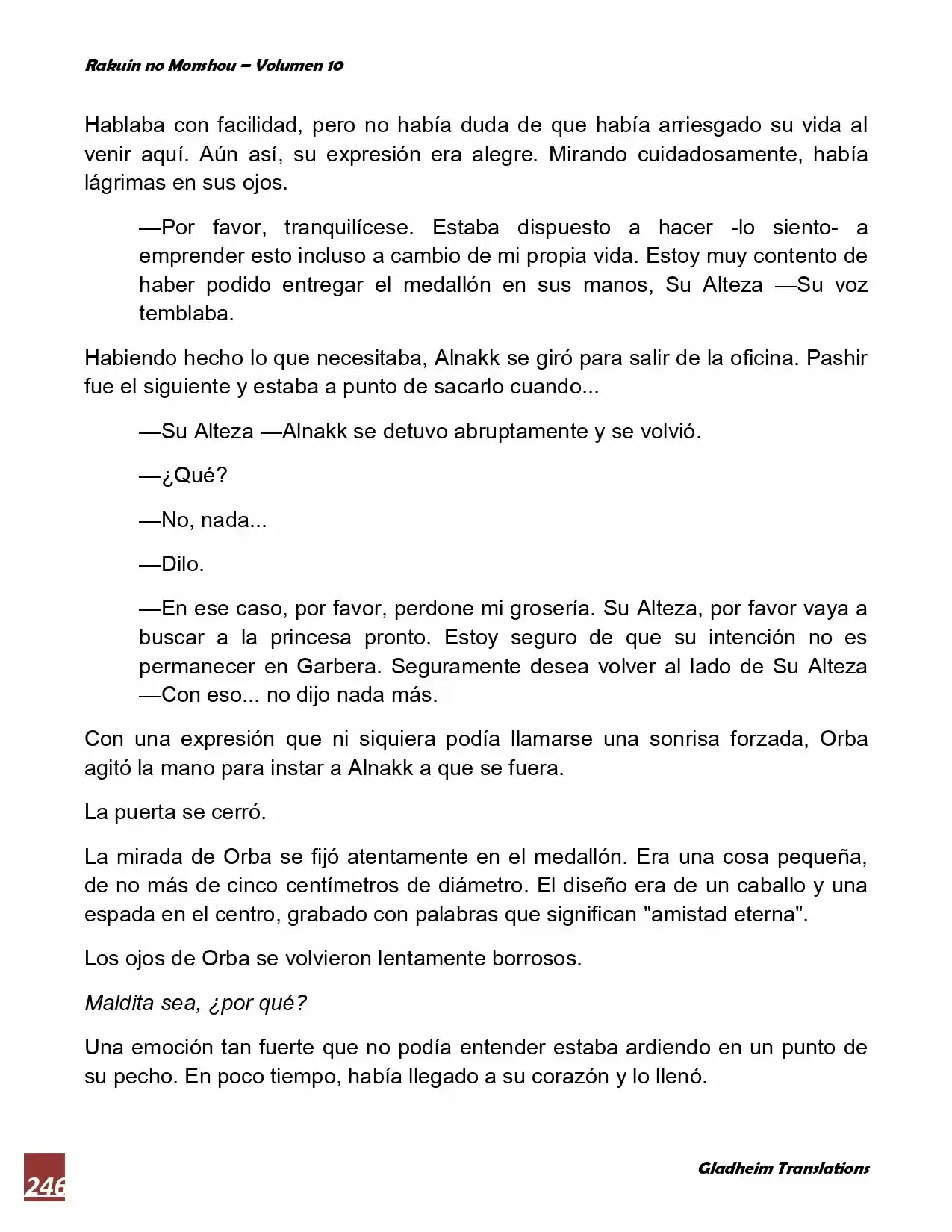 Rakuin No Monshou (Novela) - Capítulo 80 - Página 5 - LectorTMOo
