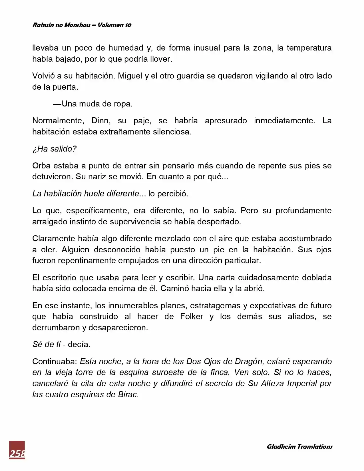 Rakuin No Monshou (Novela) - Capítulo 80 - Página 17 - LectorTMOo