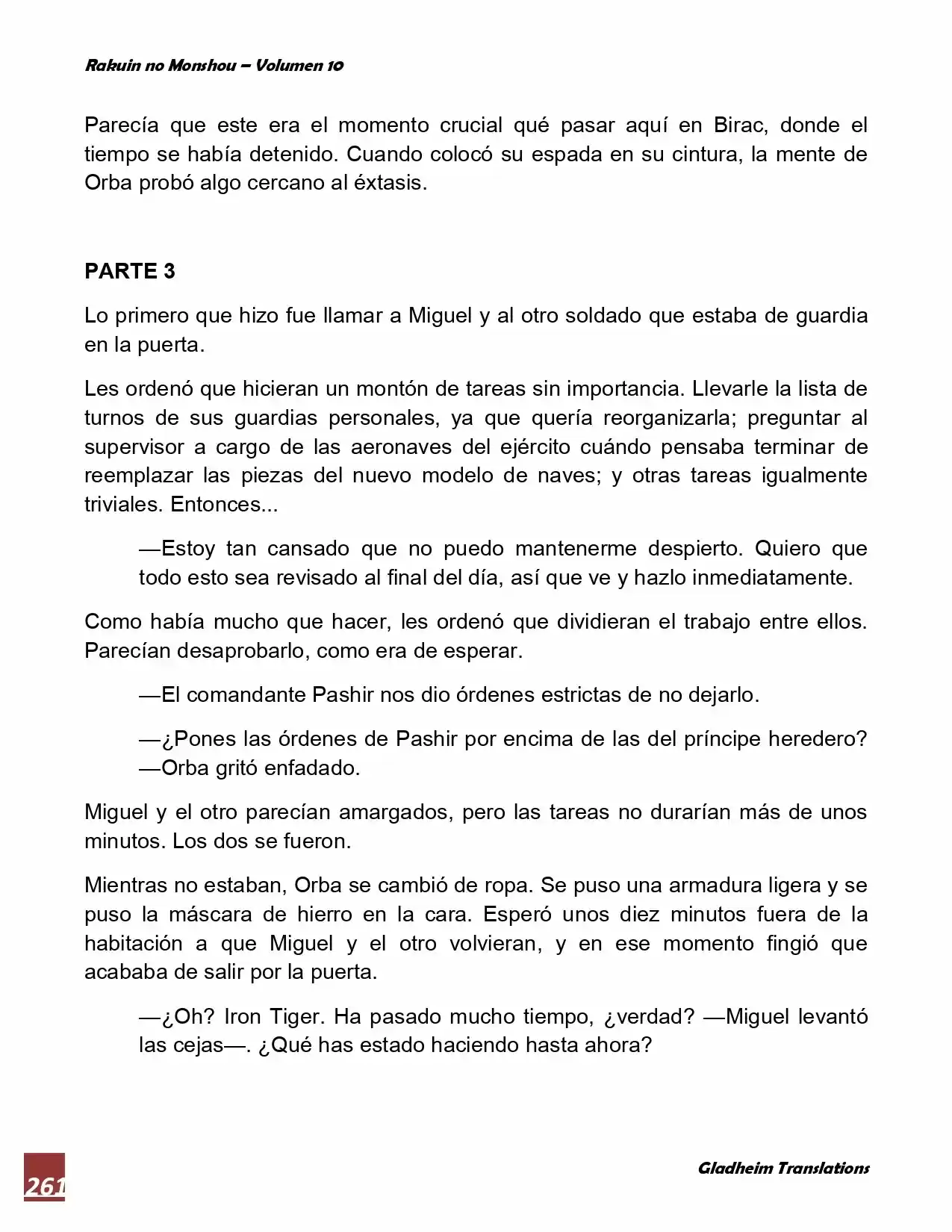 Rakuin No Monshou (Novela) - Capítulo 80 - Página 20 - LectorTMOo