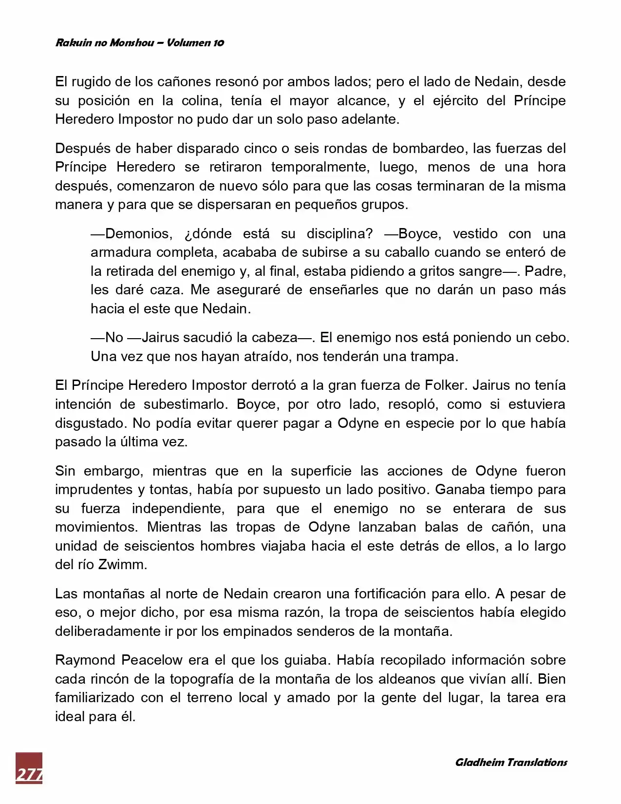 Rakuin No Monshou (Novela) - Capítulo 80 - Página 36 - LectorTMOo