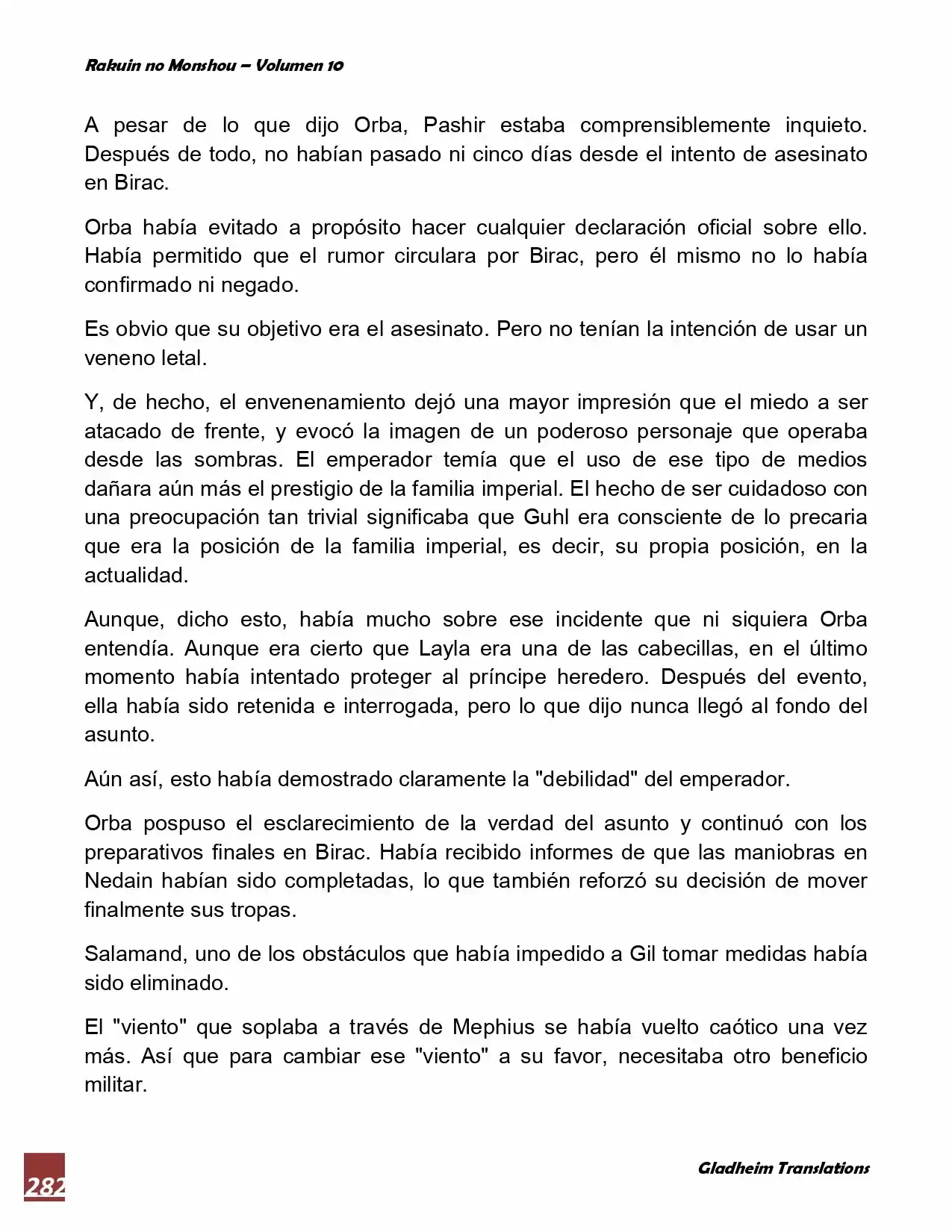 Rakuin No Monshou (Novela) - Capítulo 80 - Página 41 - LectorTMOo