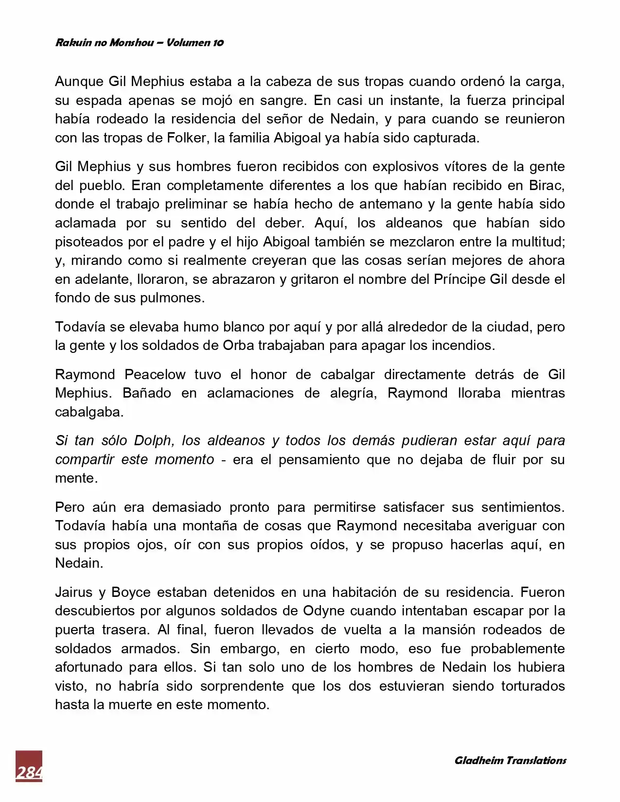 Rakuin No Monshou (Novela) - Capítulo 80 - Página 43 - LectorTMOo