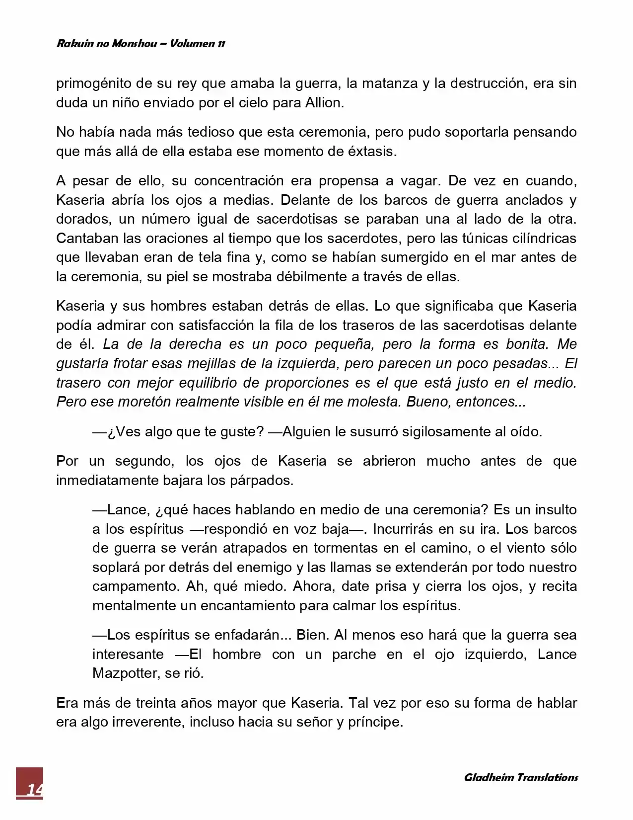 Rakuin No Monshou (Novela) - Capítulo 81 - Página 14 - LectorTMOo
