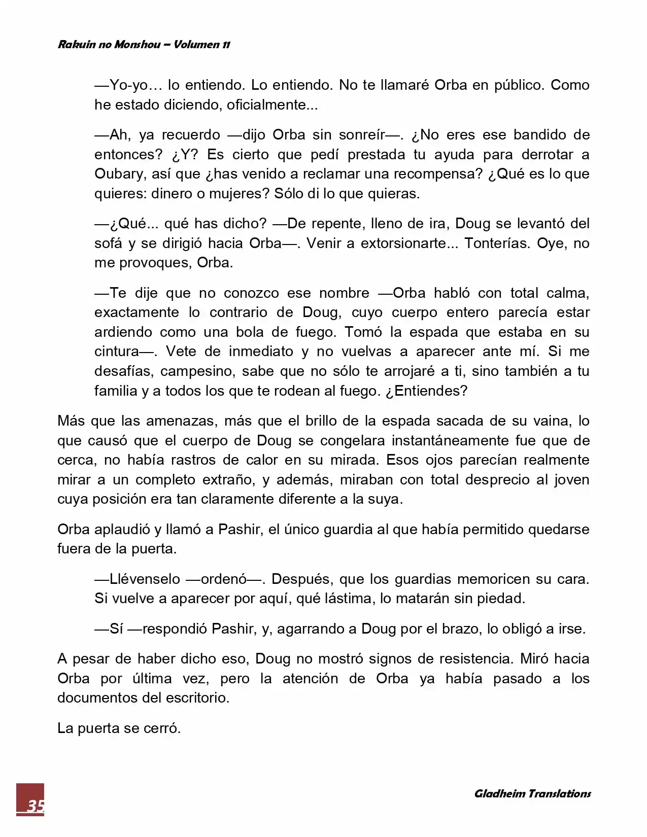 Rakuin No Monshou (Novela) - Capítulo 82 - Página 14 - LectorTMOo