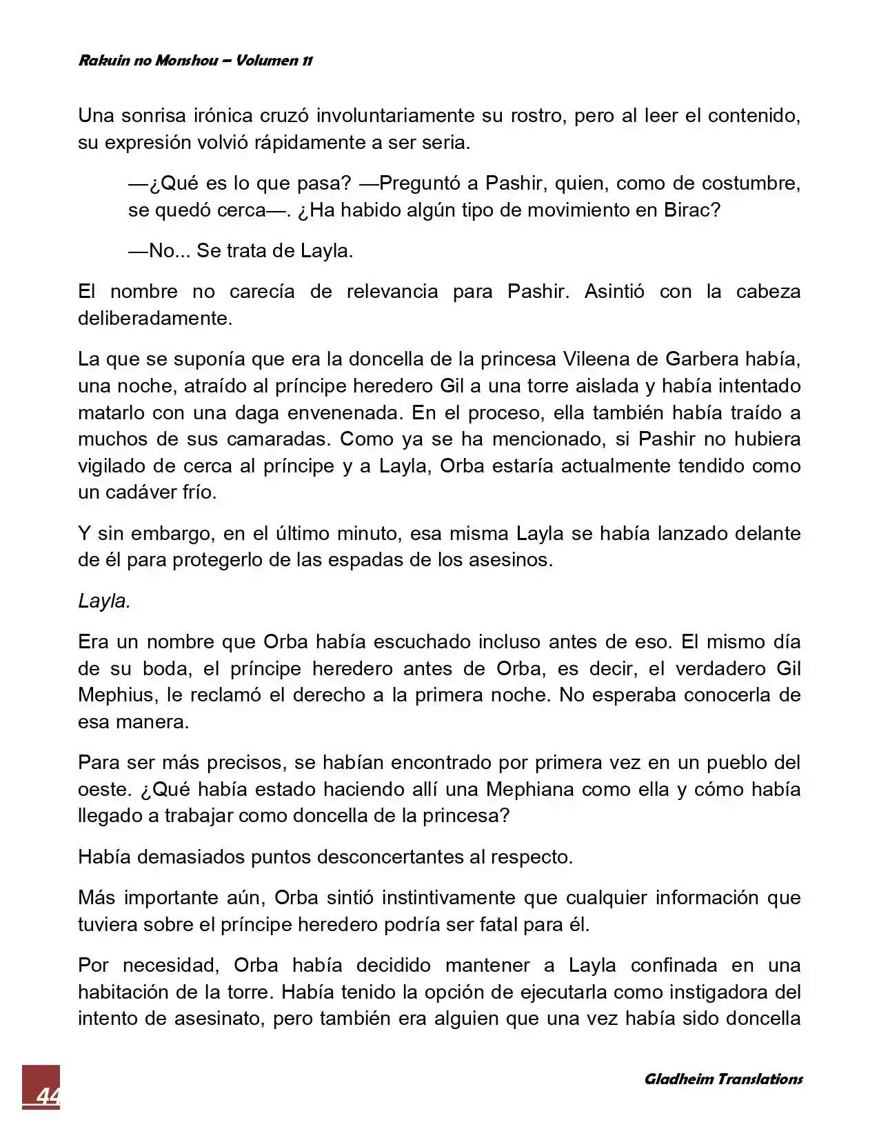 Rakuin No Monshou (Novela) - Capítulo 82 - Página 23 - LectorTMOo