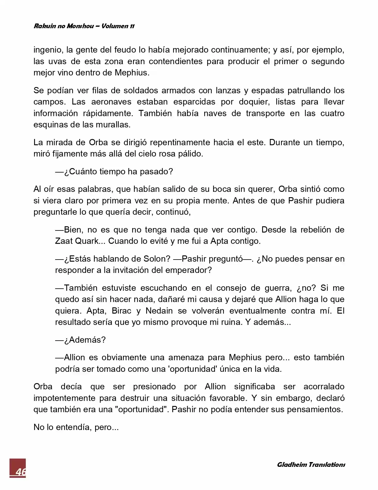 Rakuin No Monshou (Novela) - Capítulo 82 - Página 25 - LectorTMOo