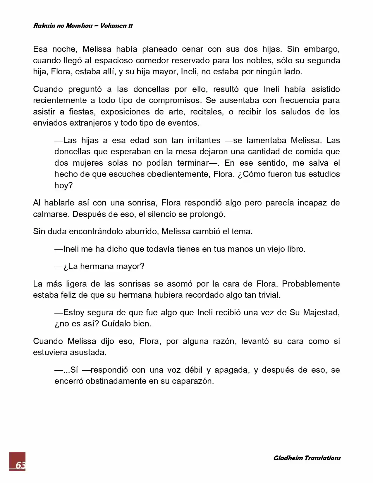 Rakuin No Monshou (Novela) - Capítulo 83 - Página 5 - LectorTMOo