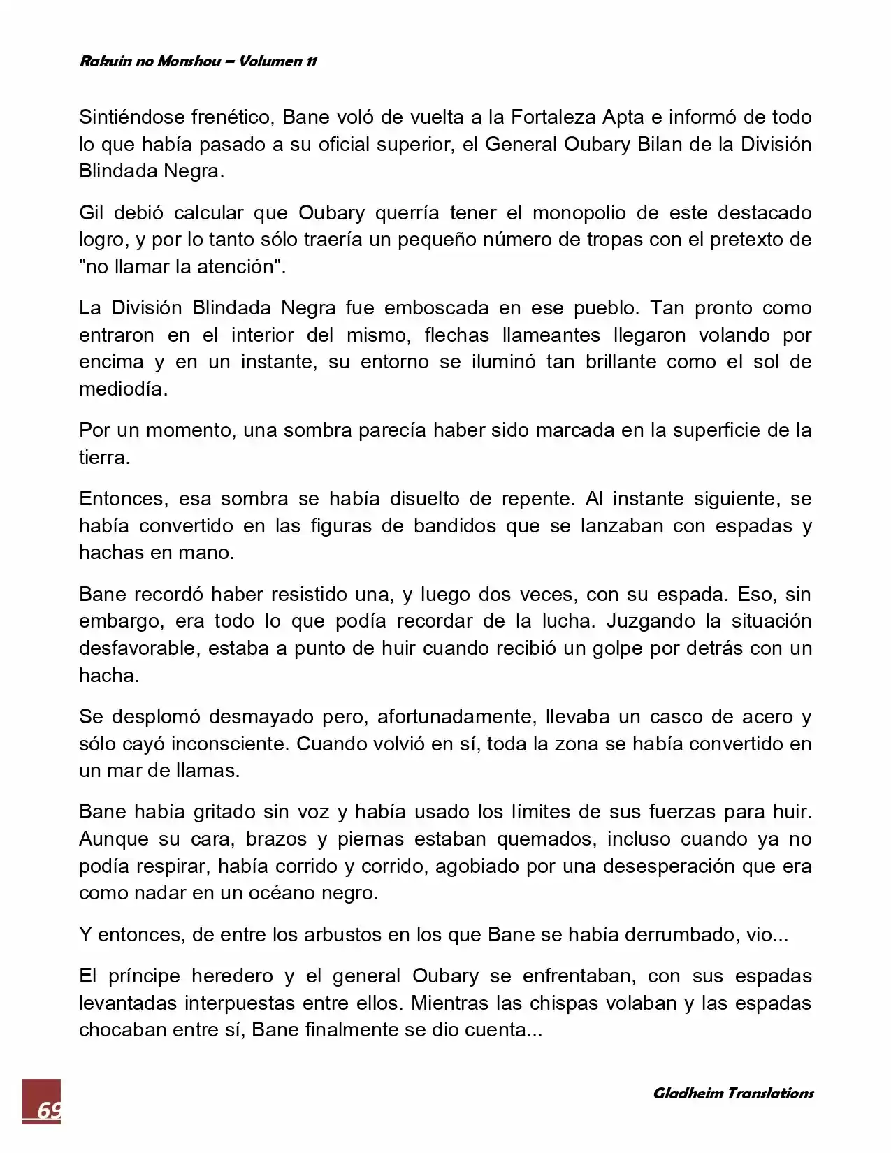Rakuin No Monshou (Novela) - Capítulo 83 - Página 11 - LectorTMOo