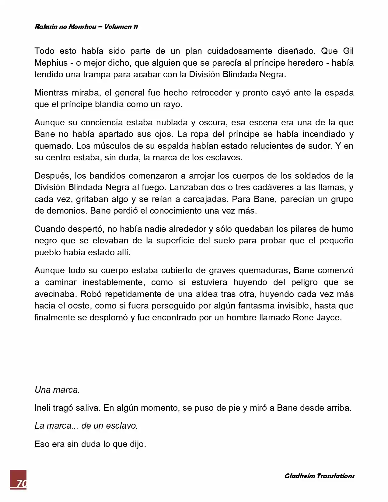 Rakuin No Monshou (Novela) - Capítulo 83 - Página 12 - LectorTMOo