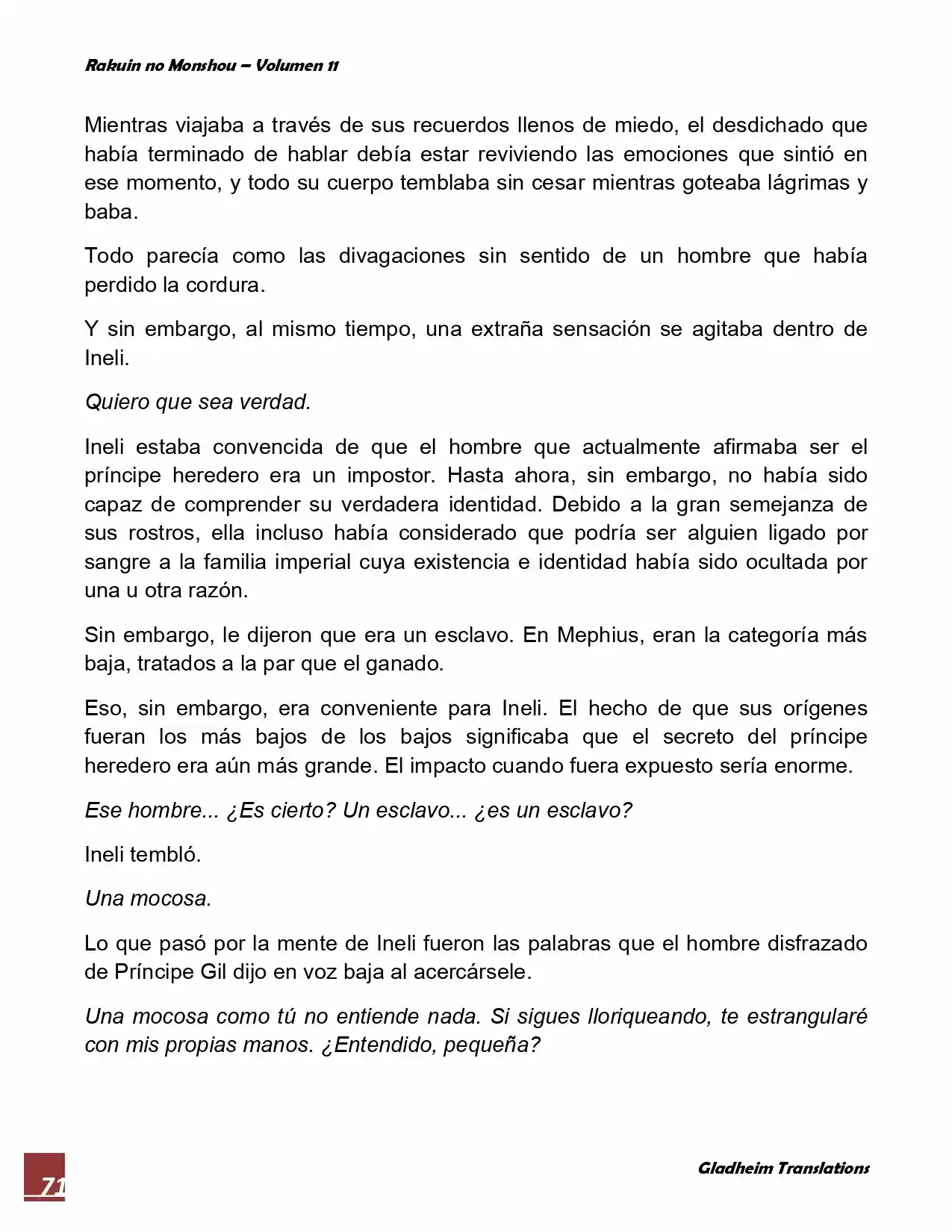 Rakuin No Monshou (Novela) - Capítulo 83 - Página 13 - LectorTMOo