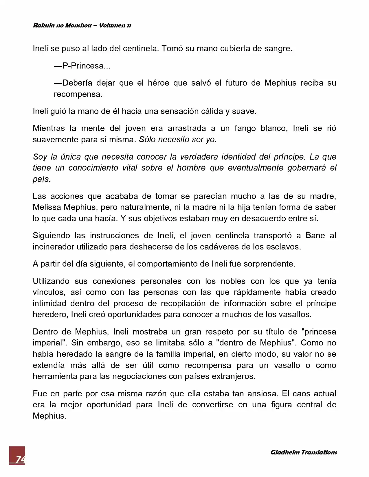 Rakuin No Monshou (Novela) - Capítulo 83 - Página 16 - LectorTMOo