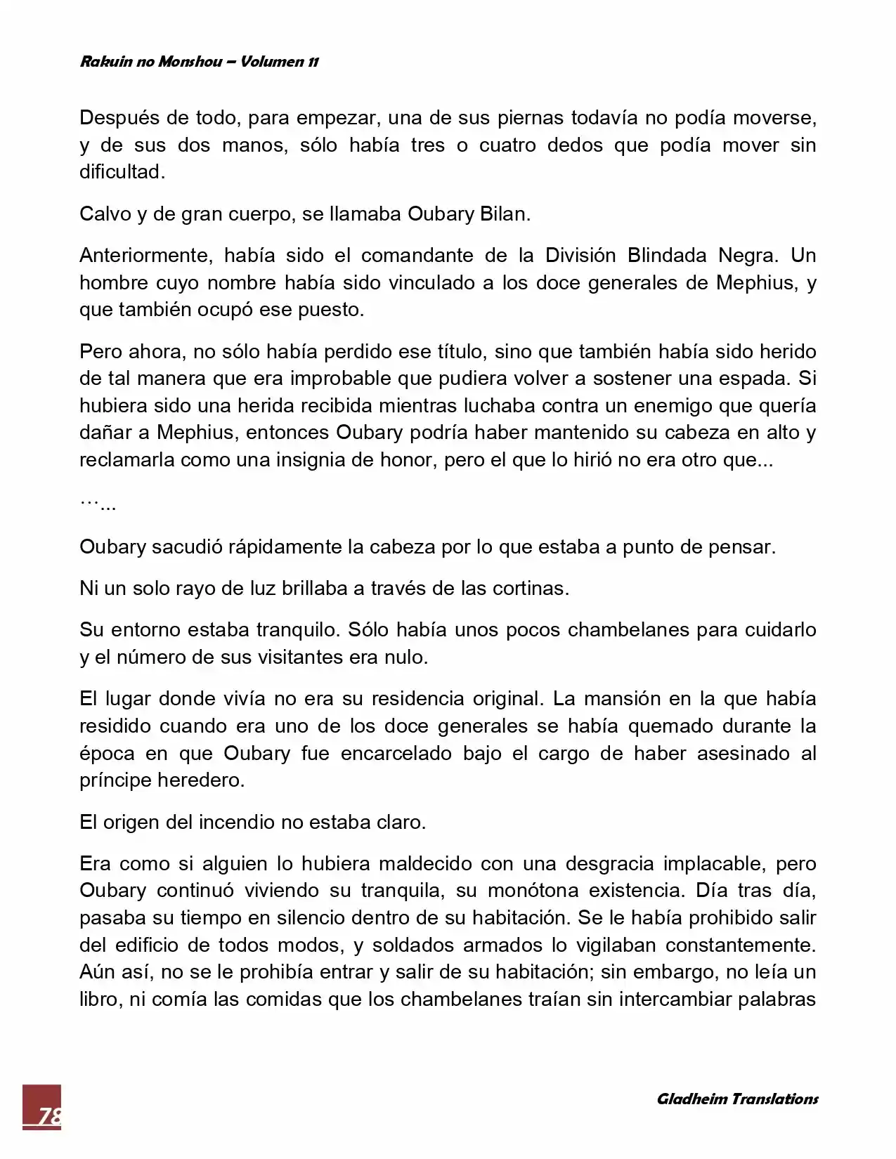 Rakuin No Monshou (Novela) - Capítulo 83 - Página 20 - LectorTMOo